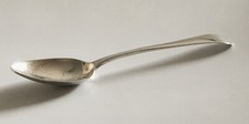 Silver Dessert Spoon; London