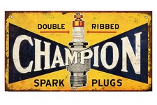 Champion Spark Plug Retro