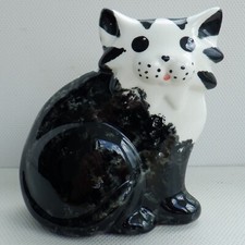Vintage Ceramic Cat Pomander