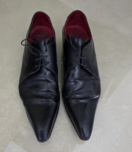 Jeffery west pointed toe black - pointed,