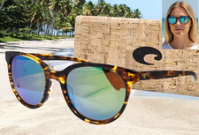 COSTA DEL MAR tortoise/green