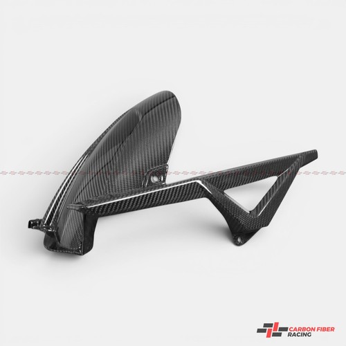 Carbon fiber rear hugger - rear, with