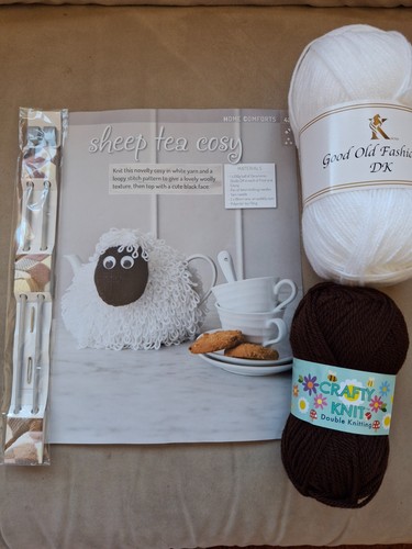 Knitting kit sheep tea - knitting,