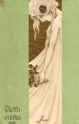 Raphael kirchner demi vierge - raphael,