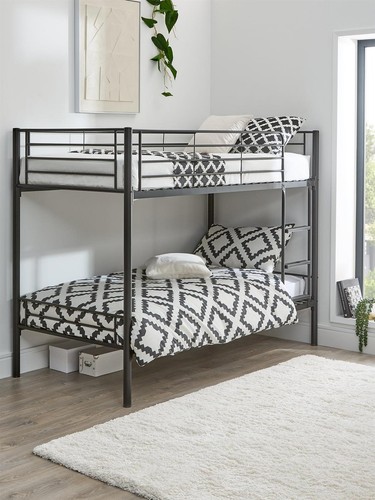 Domino metal bunk bed frame - domino,