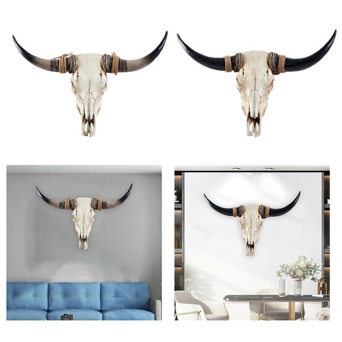 Long horn bull head - bull,