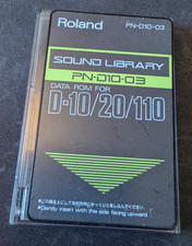 Roland D-10,20,110 PN-D10-03 Sound Library Card