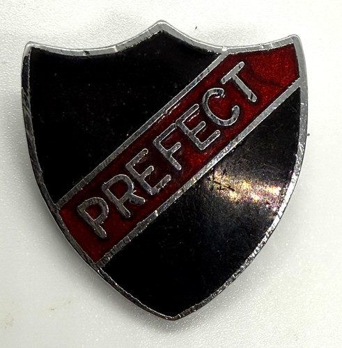 Badge school prefect enamel - badge,