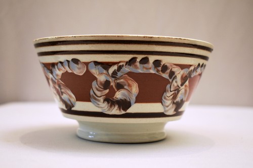 Antique mocha ware slipware - antique,