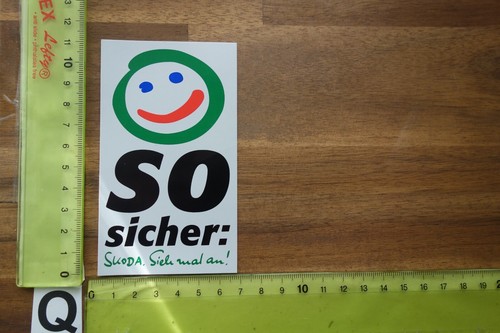 Old sticker car dealership