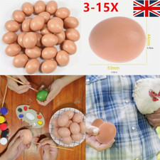 15x plastic fake dummy - plastic, egg