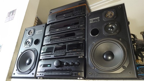 Kenwood hifi pieces stack - 6,