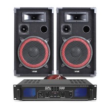 MAX Red 10" Passive DJ