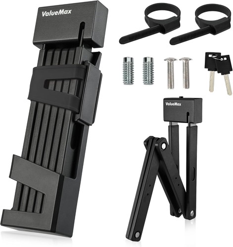 Valuemax folding bike lock - folding,