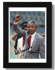 Nelson Mandela Signed