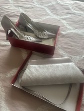 Wedding Shoes & Bag. Orlando Size 4. Worn once