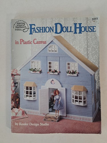 Fashion doll house plastic - doll, in