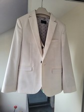 Boys Next Cream/ Neutral Suit Age 10 Yrs