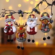 4PCS Christmas Snowman Tree