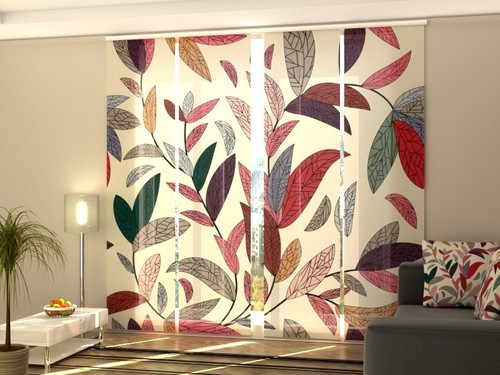Sliding panel curtain for - curtain,