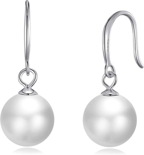 Sterling silver white pearl - sterling,
