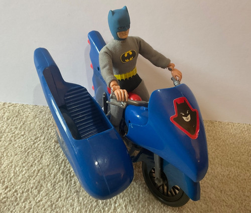 Mego vintage batman - mego, cycle