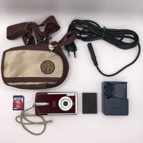 Canon powershot ixus red - canon, i5