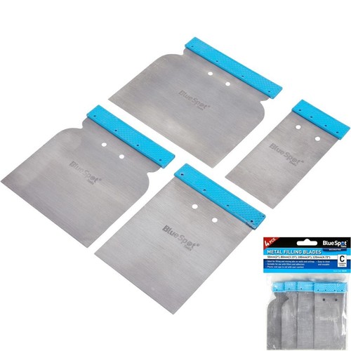 Bluespot 4pc scrapers - bluespot, paint