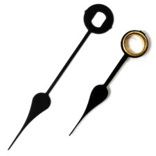 Euroshaft Replacement Clock Euro Shaft Fitting Hands Black 46mm New - CH446