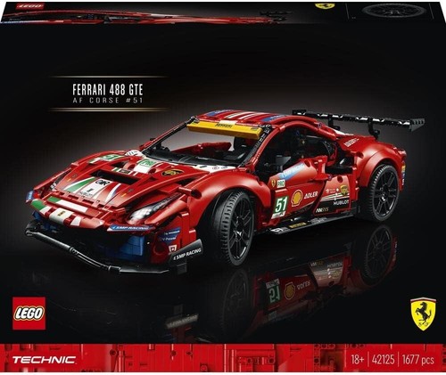 Lego technic 42125 ferrari 488 - technic,