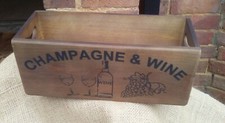 Champagne wine wooden - &,