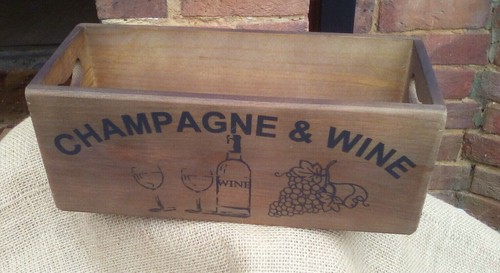 Champagne wine wooden - champagne,