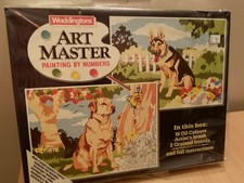 Art master dogs painting by numbers by waddingtons ( NOT USED )