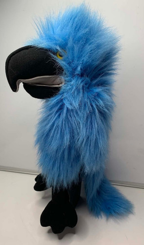 Puppet company blue parrot - company,
