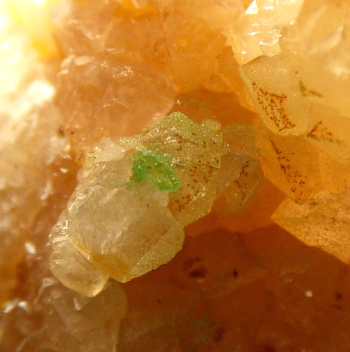 Adamite quartz old sandbed - adamite,