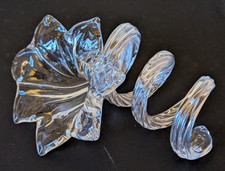 Murano Style Art Glass Lily