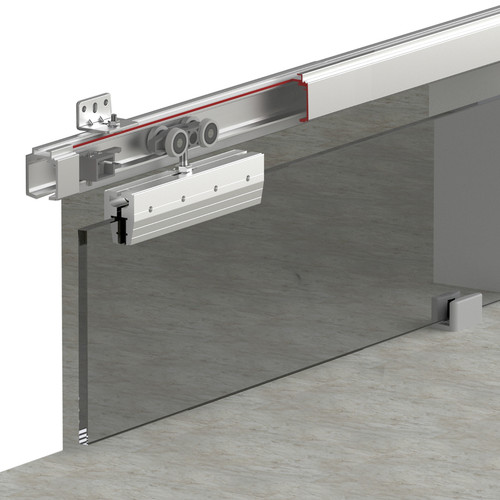 Sliding door track system - sliding,