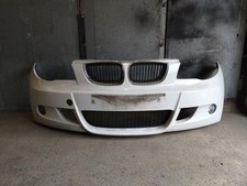 07-11 BMW 1 SERIES E81 E87 5DOOR FRONT BUMPER WHITE ALPINWEISS 3