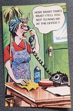 Vintage Saucy Seaside Cardtoon