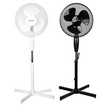 A2Z Pedestal Fan 16 Inch 3-Speed Setting Remote Control Electric Standing Fan