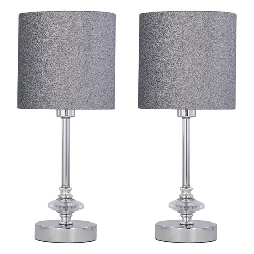 Set acrylic cystal table - set,