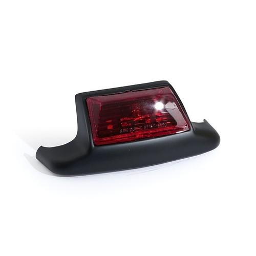 Black rear fender light - black,