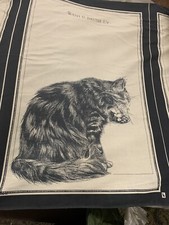 Bob Bowdige Cat Tea Towel
