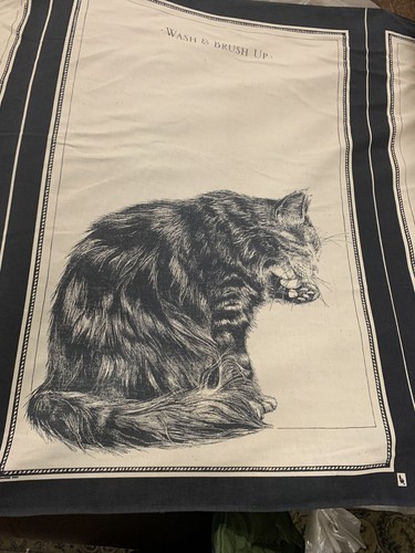 Bob bowdige cat tea - tea, towel