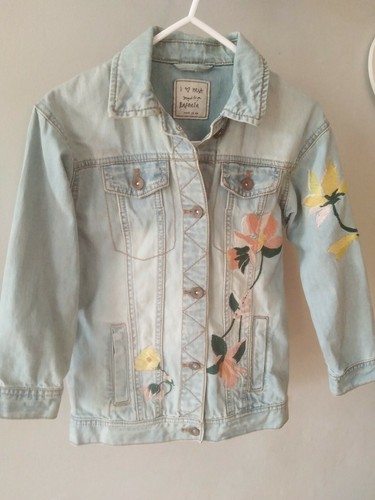 Next girls denim jacket - denim,