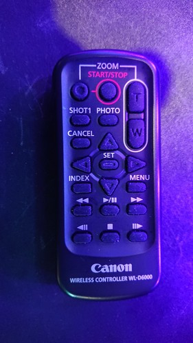 Canon d6000 remote control - wl-d6000,