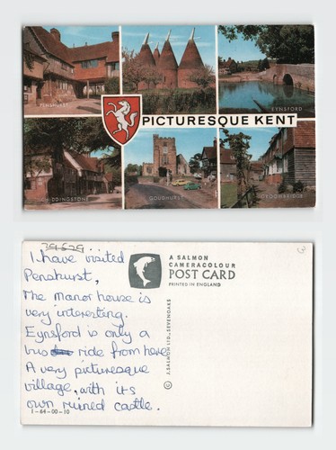 Postcard picturesque kent - postcard,