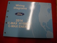 2014 FORD C-MAX HYBRID & ENERGI ORIGINAL FACTORY WIRING DIAGRAM MANUAL SERVICE