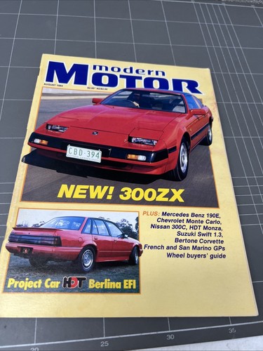 Vintage car magazine modern - vintage,