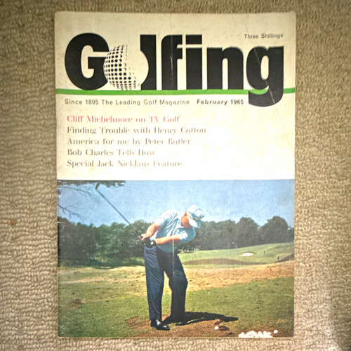 Golfing magazine february 1965 - golfing,